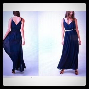 NWT Express Twist Strap Maxi Dress